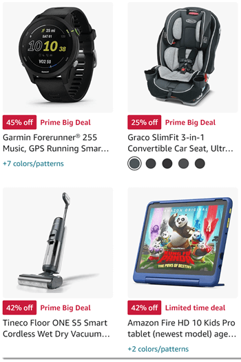 Prime Big Deal Days on Amazon
