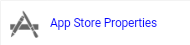 App Store Properties button