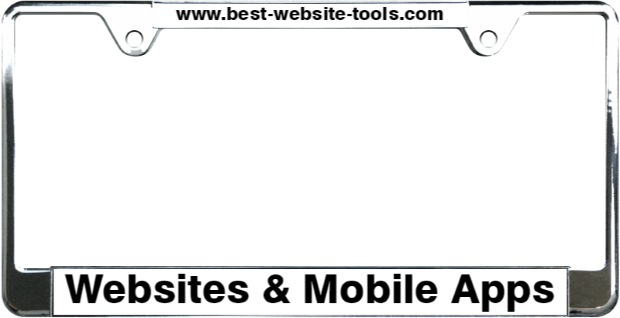 BWT license plate holder