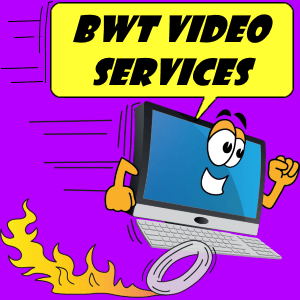 BWT Video Services computer mascot