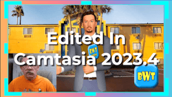 Edited in Camtasia 2023.4