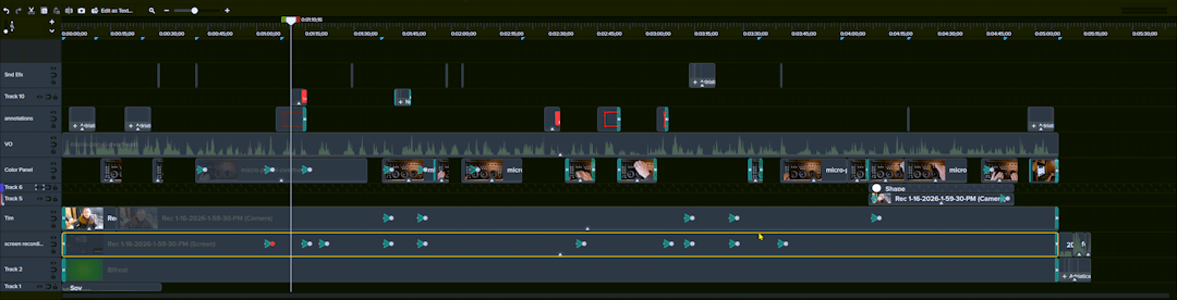 Camtasia This One Bottom