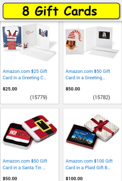 Christmas Gift cards