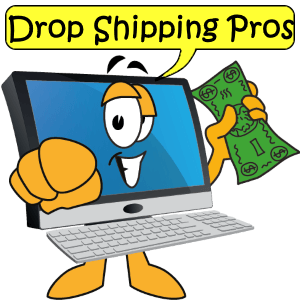 Computer saying Drop Shipping Pros