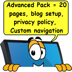 computer saying advanced package computer saying advanced package