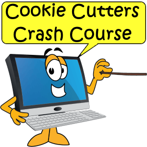 Computer pointing to right