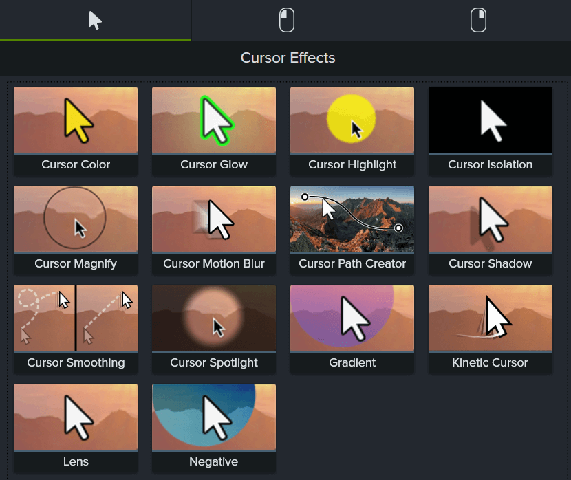 Cursor Pointer Effects
