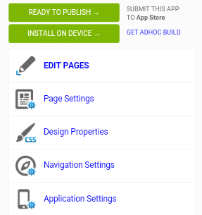 Mobile app development tools