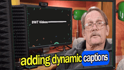 Adding Dynamic Captions Adding Dynamic Captions to video