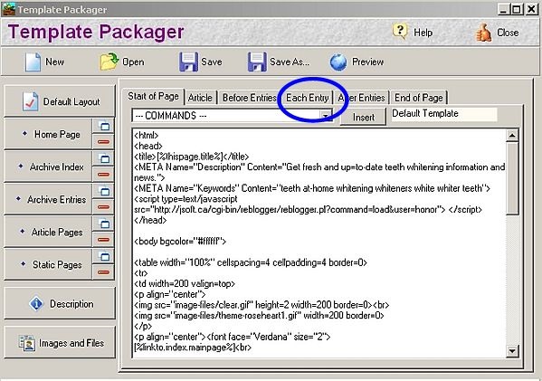EasyBlogs Template Packager