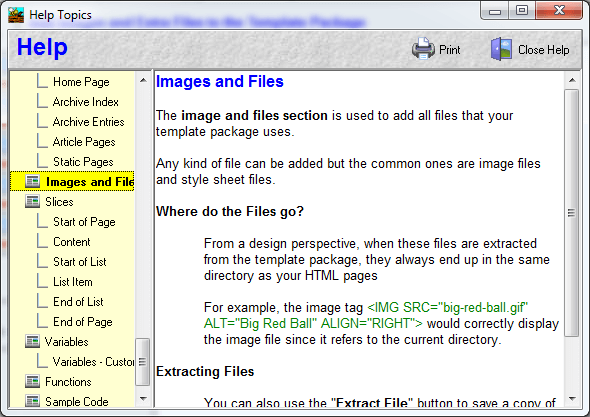 EasyBlogs images and special files