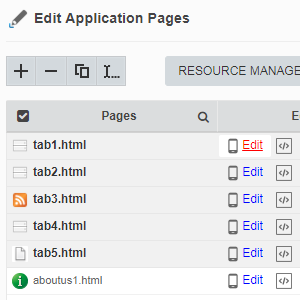 Application Dashboard
