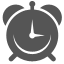 Clock icon 64px square