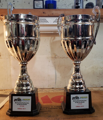 Trophies From Daytona International Speedway