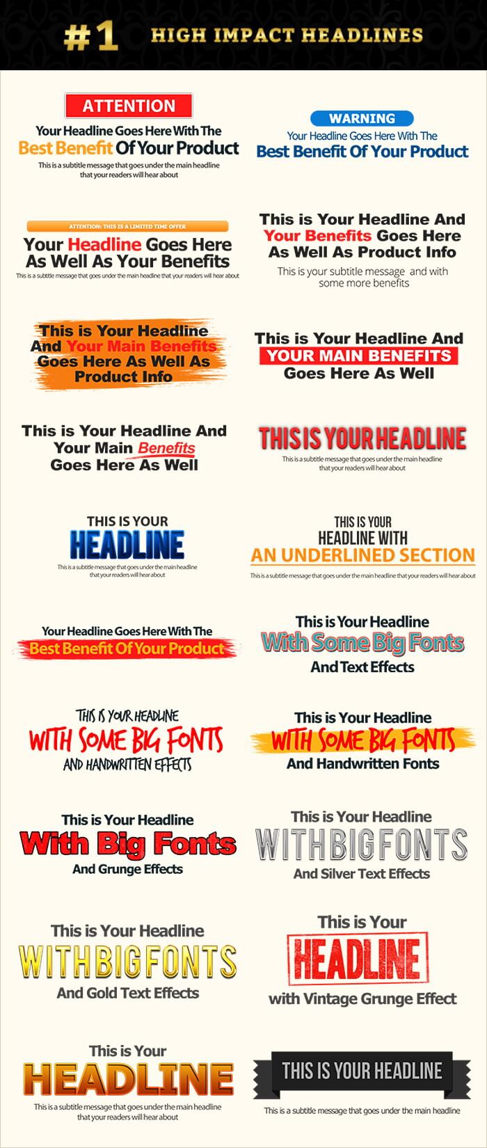 High Impact Headlines