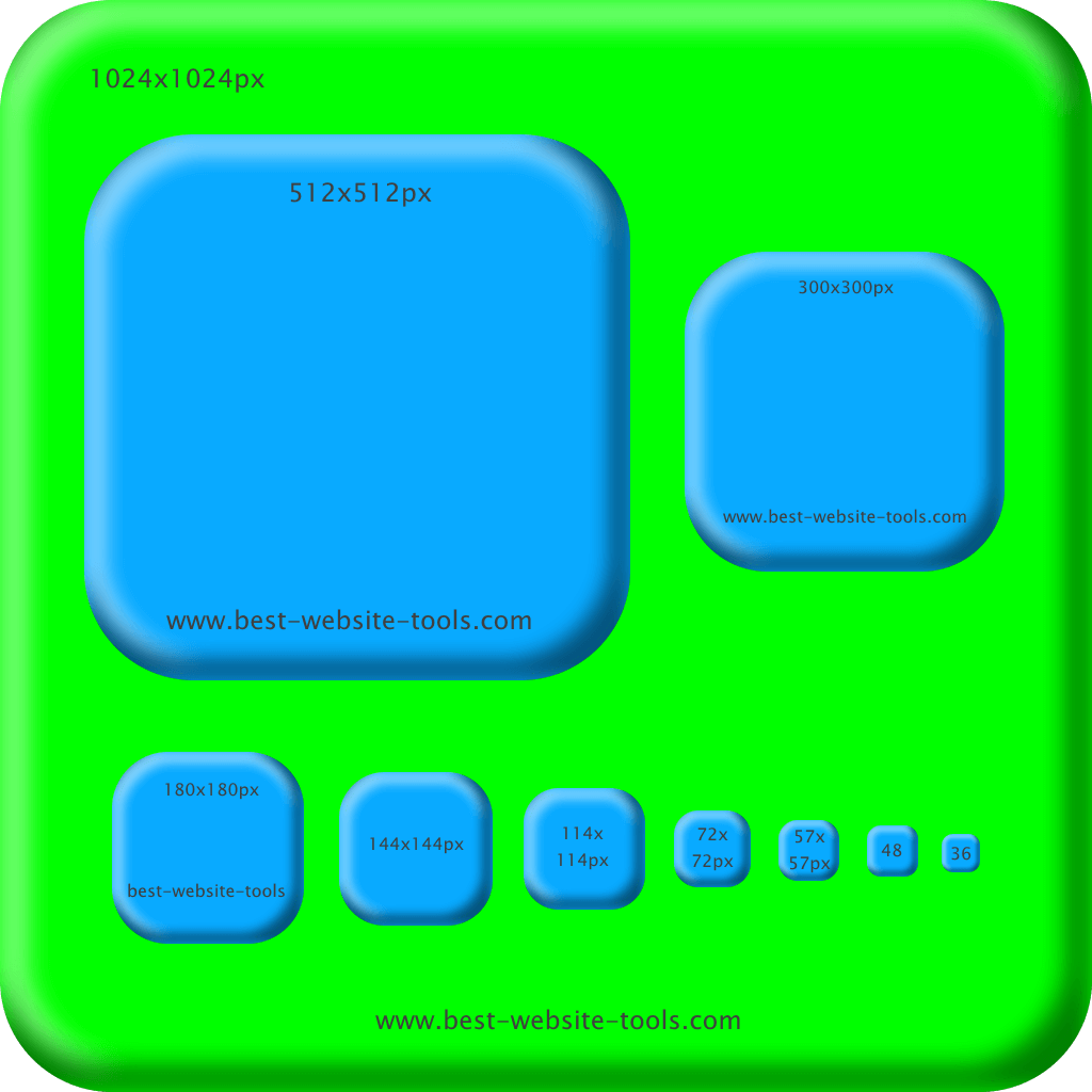 Icon Set green
