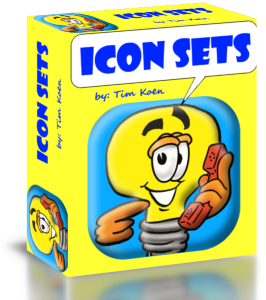 Icon sets 5,10,15 pieces.
