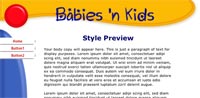 Customized - Babies and Kids template