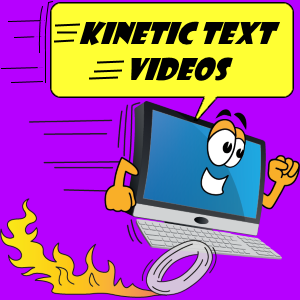 Kinetic Text Videos banner