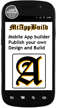 Mobile App Maker -- Create your own mobile app.