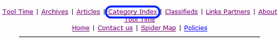 menu category index
