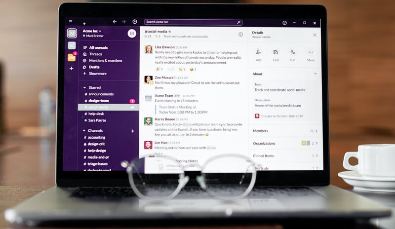Slack - project management software Slack - project management software