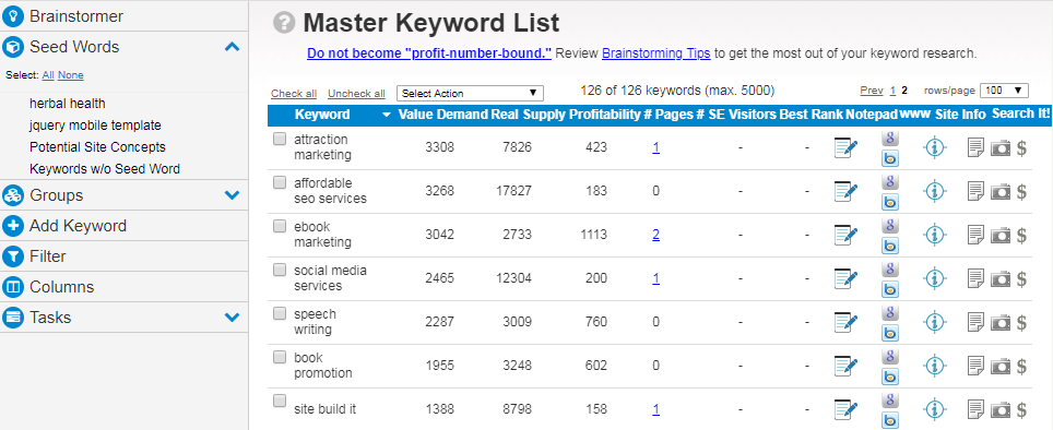 Online Business Builder SBI!