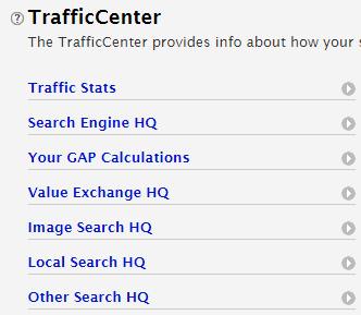 Site Build It - traffic center