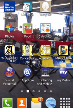 screenshot icon splash page