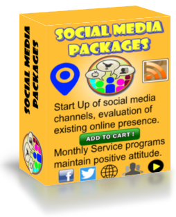 Social media packages box cover