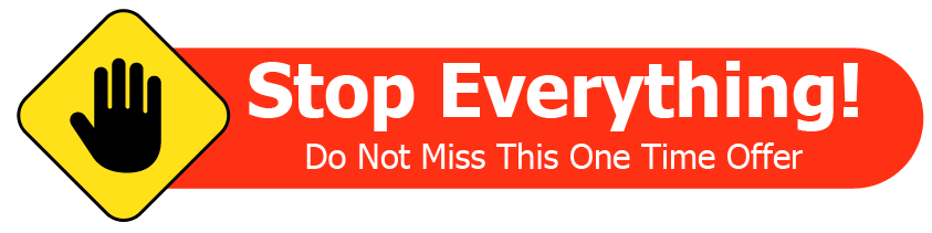 One time offer banner