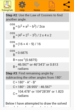 Calculator page five