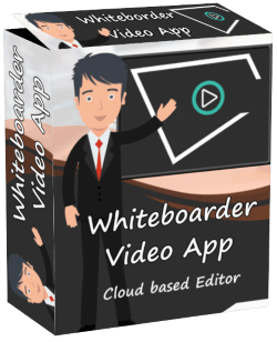 Whiteboarder video app