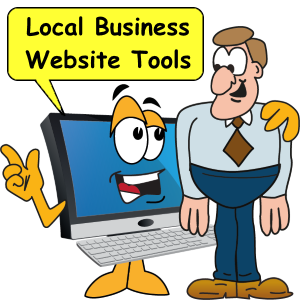 Local business website tools