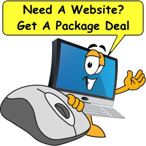 Get a website package deal