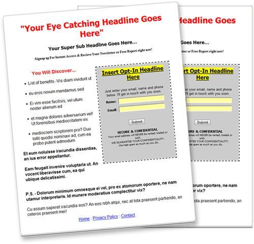Opt in forms