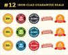 Iron Clad Guarantee Seals